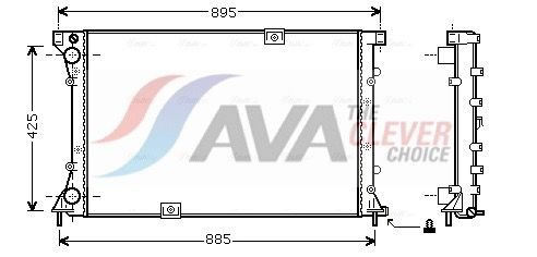 RT2313 AVA Радиатор основной
